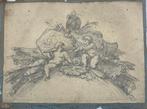 Gregorio De Ferrari (1644-1726) - Cimasa di Specchio