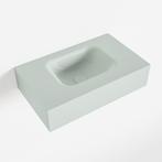 MONDIAZ LEX Greey vrijhangende solid surface wastafel 50cm., Ophalen of Verzenden, Nieuw, Overige typen