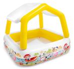 INTEX Opblaasbaar Kinderzwembad met Dak - 157x157 cm - Ve..., Ophalen of Verzenden, Nieuw