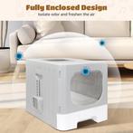 Kattenbak - Kattentoilet - 48x38x38 cm - Grijs - Nobleza, Verzenden, Nieuw