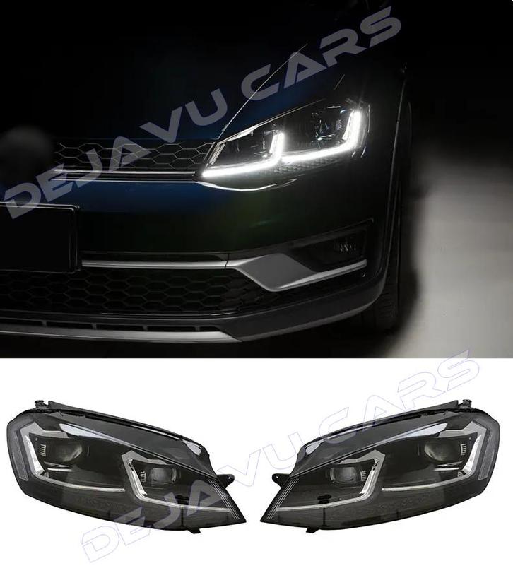 Facelift Look Volledig LED Matrix Koplampen met Start Up Ani, Auto diversen, Tuning en Styling, Ophalen of Verzenden