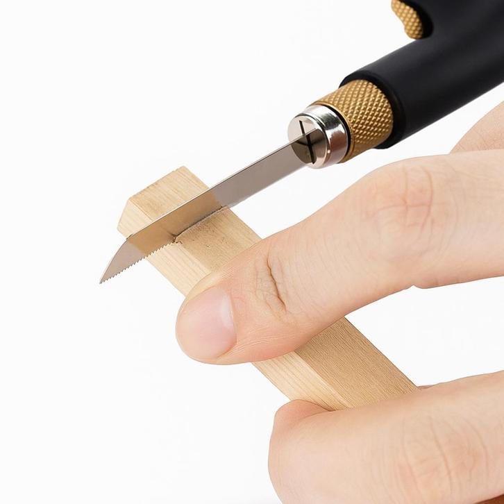 Mini, kleine handzaag in penvorm met 2 zaagbladen, Doe-het-zelf en Verbouw, Gereedschap | Handgereedschap, Nieuw, Ophalen of Verzenden