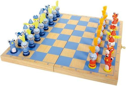 Small Foot - Houten Schaakspel Ridders, Kinderen en Baby's, Speelgoed | Overig, Verzenden
