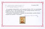 Italië 1922 - BLP 20 cent met lithografische opdruk type II,, Gestempeld