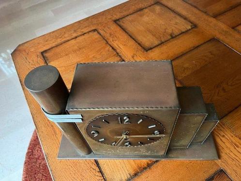 Amsterdamse School klok - Koper - 1920-1930, Antiek en Kunst, Kunst | Designobjecten