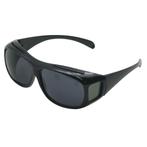 Benson Overzetzonnebril - Zwart Montuur - Universele Pasv..., Ophalen of Verzenden, Nieuw