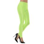 Elastische dames legging neon groen - Leggings, Ophalen of Verzenden, Nieuw