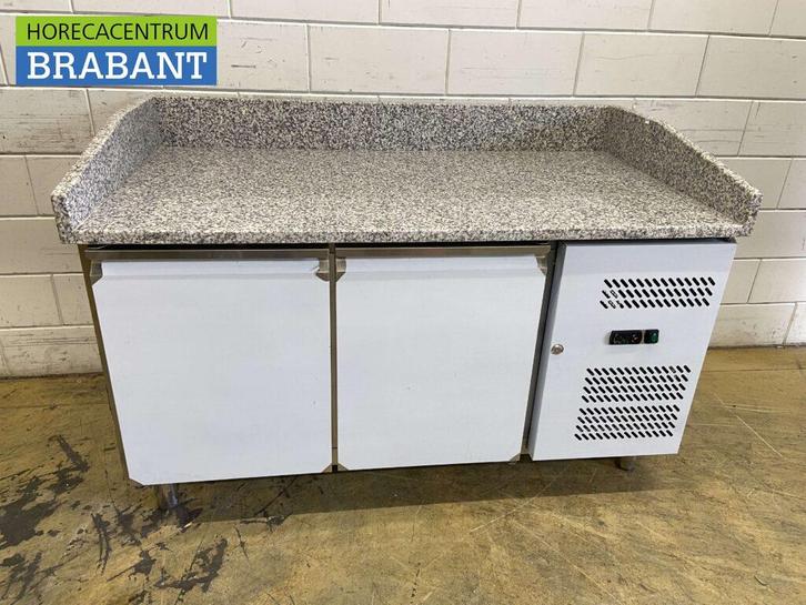 RVS Pizzawerkbank Pizzatafel Saladette 151 cm 230V Horeca, Zakelijke goederen, Horeca | Keukenapparatuur, Nieuw in verpakking