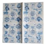 Ambiente - Lunch servet - Tea Moments Blue, Nieuw