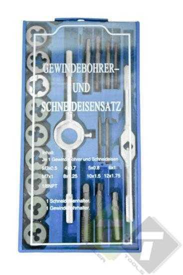 Tap En Snijset, 20 Delig, Metrisch, Tapset, Auto diversen, Autogereedschap, Nieuw, Ophalen of Verzenden