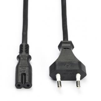 C7 kabel | 3 meter (Zwart), Computers en Software, Pc- en Netwerkkabels, Nieuw, Verzenden