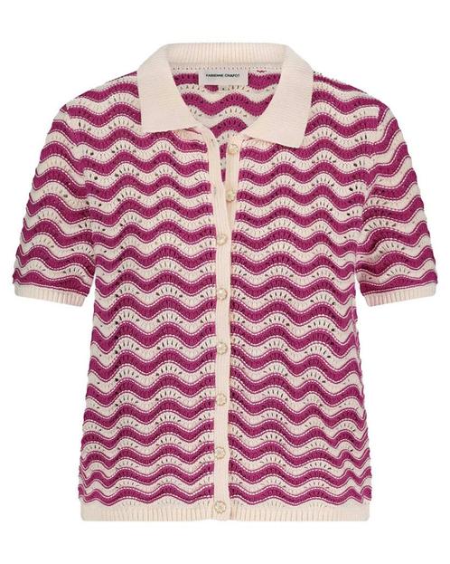 -30% Fabienne Chapot  Fabienne Chapot Vest cltcar30 caro  ma, Kleding | Dames, Truien en Vesten, Roze, Nieuw, Verzenden
