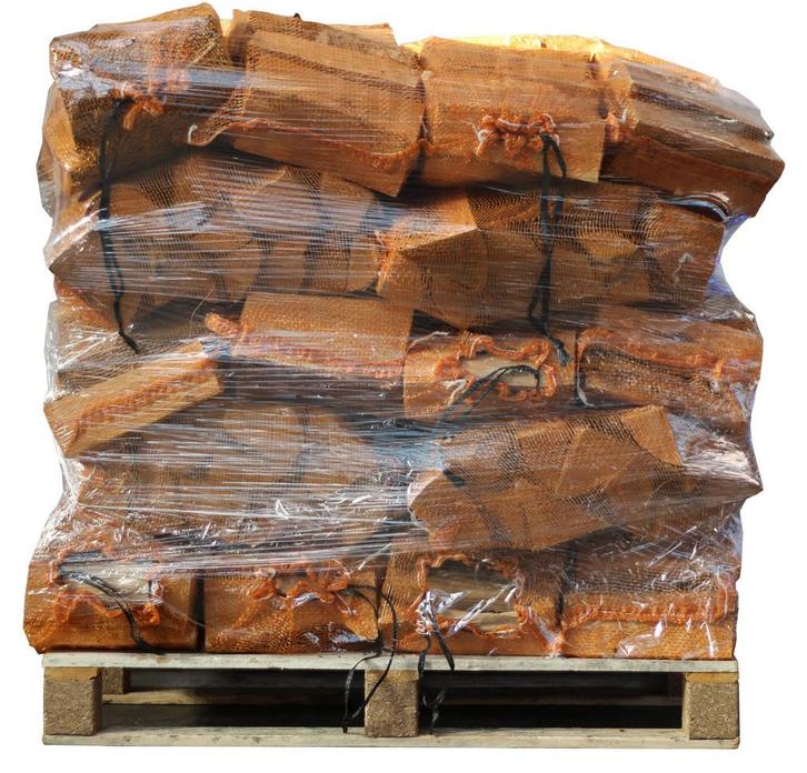 40 zakken ovengedroogd gekloofd berken haardhout à 22L 25cm, Tuin en Terras, Haardhout, Blokken, Minder dan 3 m³, Ophalen of Verzenden