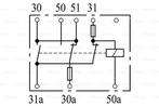 Batterijrelais MERCEDES-BENZ T2/L (L 408 DG,L 508 DG,L 60..., Ophalen of Verzenden, Nieuw