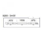 Thule clamping profile 9200 3 m Right, Ophalen of Verzenden, Nieuw