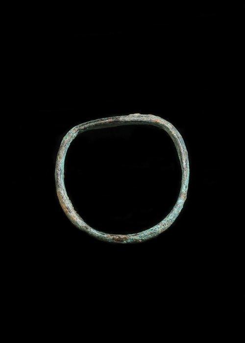 Bactrian Brons Ring (Zonder Minimumprijs), Antiek en Kunst, Antiek | Overige Antiek