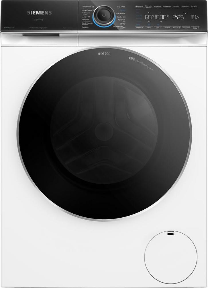 Siemens WG56B2AMNL vrijstaand wasmachine - Wit, Witgoed en Apparatuur, Wasmachines, 1600 toeren of meer, 10 kg of meer, Nieuw