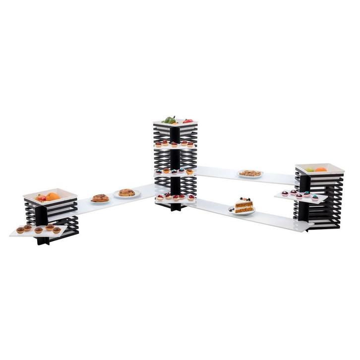 GGM Gastro | Etagère / Buffetstandaard van plexiglas - |, Zakelijke goederen, Horeca | Overige, Verzenden