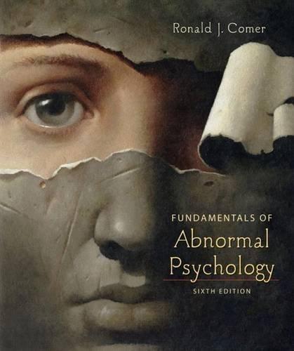 Fundamentals of Abnormal Psychology 9780230282452 R. Comer, Boeken, Taal | Engels, Gelezen, Verzenden
