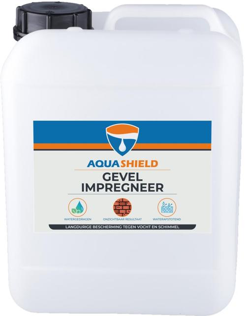 Aquashield Aquashield gevelimpregneer 5 liter, Doe-het-zelf en Verbouw, Isolatie en Afdichting, Nieuw, Verzenden