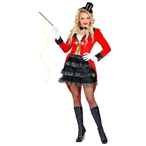 Circus Kostuum Rood Zwart Dames, Kleding | Dames, Carnavalskleding en Feestkleding, Nieuw, Verzenden