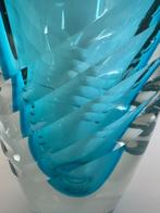 Designer Studio Vase Made of Coloured Glass - Signed and