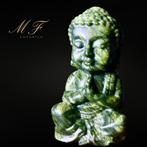 Premium - Boeddha en Jade XL Gravure - Hoogte: 150 mm -