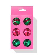 HEMA Kerstballen set 4.4cm satijn - 6 stuks, Diversen, Kerst, Verzenden, Nieuw