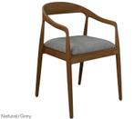 2dekans | Hsm Collection Modena Eetkamerstoel - Teak en, Ophalen of Verzenden, Zo goed als nieuw