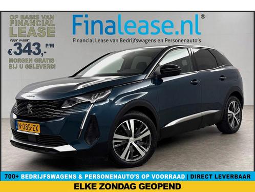 Peugeot 3008 1.6 HYbrid 225PK Allure 360Cam Carplay €343pm, Auto's, Peugeot, Lease, Automaat, SUV of Terreinwagen, Hybride Elektrisch/Benzine