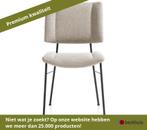 XOOON Tatum Ponti metalen stoel - Crème, Huis en Inrichting, Stoelen, Ophalen of Verzenden, Nieuw, Overige materialen