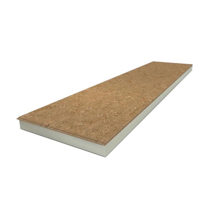 PIR+OSB 2600x600x20+18mm Rd:0.91 (=1,56 mÂ²), Doe-het-zelf en Verbouw, Isolatie en Afdichting, Nieuw, Minder dan 5 m², Minder dan 4 cm
