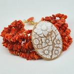Bloedkoraal - Zilver, Verguld - Armband - CORALLO