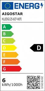E27 LED lamp - Dimbaar - Filament lamp - 6W - 2 stuks - Aigo, Verzenden, Nieuw