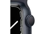 Apple Watch Series 7 (41mm) Zwart (Zwart), Verzenden, Zo goed als nieuw