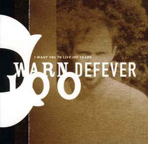cd - Warn Defever - I Want You To Live 100 Years, Cd's en Dvd's, Cd's | Overige Cd's, Zo goed als nieuw, Verzenden