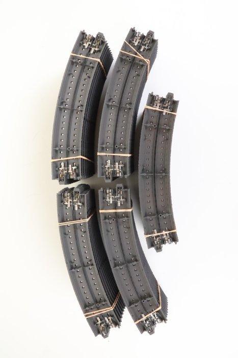 Märklin H0 - 24130 - Modeltreinsporen (50) - 50x C-Rails R1, Hobby en Vrije tijd, Modeltreinen | H0