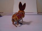 Köhler - Huppelend Konijn - Opwindbaar blikken speelgoed -, Antiek en Kunst, Antiek | Speelgoed