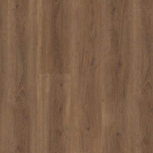 Klik PVC 0,55 mm Rustiek eiken donkerbruin 4865, Huis en Inrichting, Stoffering | Vloerbedekking, Overige kleuren, 75 m² of meer