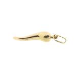 Gouden hanger van een Italiaanse peper (Hanger of bedel), Sieraden, Tassen en Uiterlijk, Bedels, Ophalen of Verzenden, Gebruikt