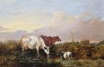 Belgian School (XIX) - Herding scene, Antiek en Kunst