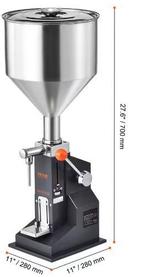 Handmatige Vloeistofvulmachine 5–100 ml met Trechter RVS, Verzamelen, Verzenden, Nieuw