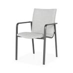 SUNS Anzio dining chair matt royal grey/soft grey mixed, Tuin en Terras, Tuinstoelen, Nieuw, Ophalen of Verzenden, Aluminium