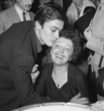 André Sas (1928–2020) - Edith Piaf & Alain Delon, ca. 1960.