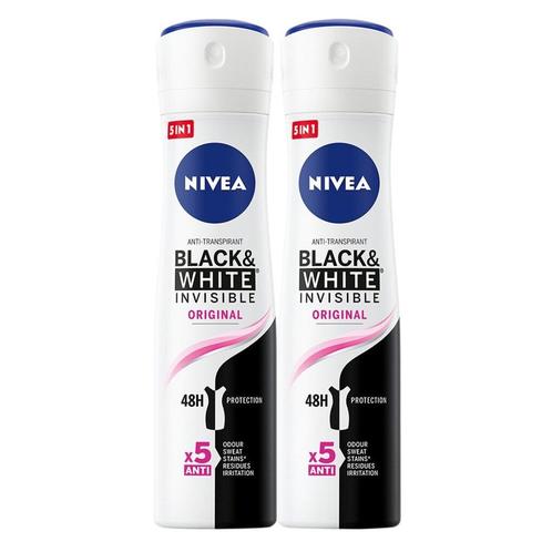Nivea Black & White Invisible Original Anti-Transpirant, Sieraden, Tassen en Uiterlijk, Uiterlijk | Lichaamsverzorging, Nieuw