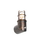 Buiten wandlamp antiek goud IP54 met bewegingssensor - Kiki, Tuin en Terras, Nieuw, Kunststof, Minder dan 50 watt