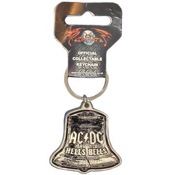AC/DC Hells Bells Metalen Sleutelhanger - Officiële beschikbaar voor biedingen
