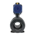 63mm 2-Weg PVC Pneumatische Kogelkraan Dubbelwerkend - VDL, Verzenden, Nieuw