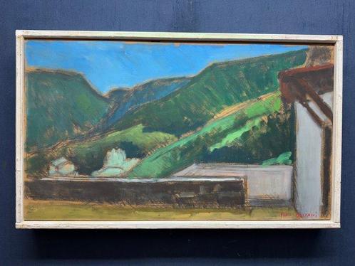 Fosco Bertani (1949) - Paesaggio, Antiek en Kunst, Kunst | Schilderijen | Klassiek
