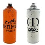 MHS - Hermes + Cristian Dior -  Spray can (2 pieces)